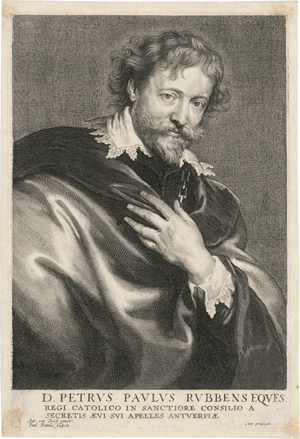 Lot 5657, Auction  116, Pontius, Paulus, Bildnis Peter Paul Rubens
