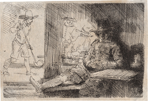 Lot 5665, Auction  116, Rembrandt Harmensz. van Rijn, Das Kolf-Spiel