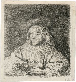 Lot 5668, Auction  116, Rembrandt Harmensz. van Rijn, Der Kartenspieler