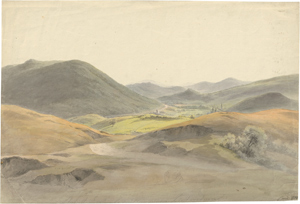 Lot 6359, Auction  116, Österreichisch, 1804. Weite Landschaft bei Lichtenstein