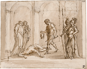 Lot 6653, Auction  116, Turchi, Alessandro - zugeschrieben, Die Enthauptung Johannes des Täufers