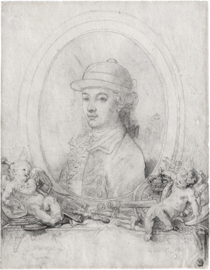 Lot 6711, Auction  116, Saint-Aubin, Gabriel Jacques de, Bildnis von Ludwig XVI als Dauphin