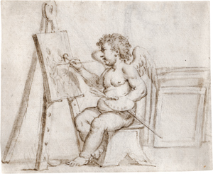 Lot 6743, Auction  116, Calvi, Jacopo Alessandro, Allegorie der Malerei