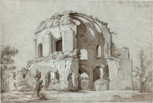 Lot 6782, Auction  116, Faber, Johann Joachim, Die Ruinen des Tempels der Minerva Medica in Rom