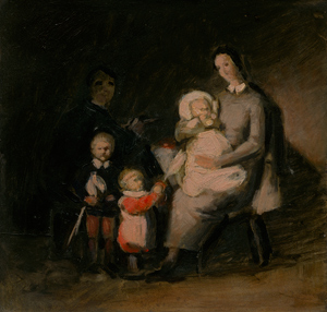 Lot 7086, Auction  116, Driesch, Johannes, Familienbild