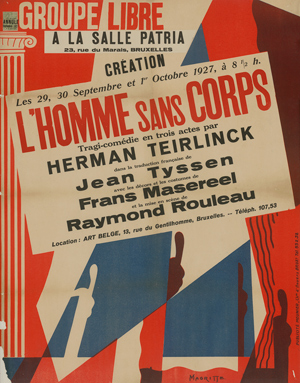 Lot 7293, Auction  116, Magritte, René, L'Homme Sans Corps (Der Mann ohne Körper)