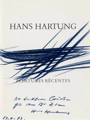 Lot 8127, Auction  116, Hartung, Hans, Ohne Titel