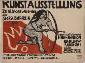 Lot 8285, Auction  116, Pechstein, Hermann Max, Kunstausstellung Zurückgewiesener der Secession Berlin