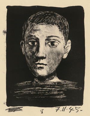 Lot 8287, Auction  116, Picasso, Pablo, Tête de jeune garçon