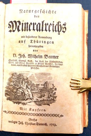 Lot 230, Auction  117, Baumer, Johann Wilhelm, Naturgeschichte des Mineralreichs