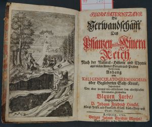 Lot 240, Auction  117, Henckel, Johann Friedrich, Flora Saturnizans