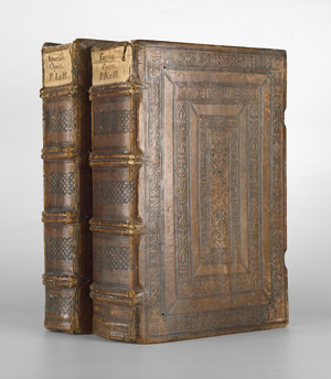 Lot 565, Auction  117, Gerson, Johannes, 4 Teile und Index zu Teilen I-III sowie Sermo de passione domini, zus. in 2 Bänden