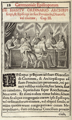 Lot 1071, Auction  117, Cæremoniale episcoporum Clementi VIII., Primum nunc denuo Innocentii Papæ X. auctoritate recognitum