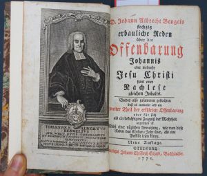 Lot 1087, Auction  117, Bengel, Johann Albrecht, Sechzig erbauliche Reden über die Offenbarung Johannis
