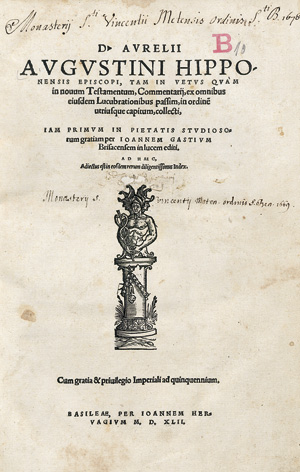 Lot 1193, Auction  117, Augustinus, Aurelius, Tam in vetus quam in novum testamentum commentarii
