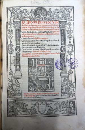 Lot 1229, Auction  117, Perez von Valencia, Jacobus, Divinae plane expositiones: in centum & quinquaginta psalmos Davidicos