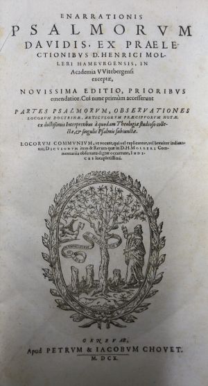 Lot 1233, Auction  117, Moller, Heinrich, Enarrationis psalmorum Davidis