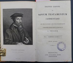 Lot 1274, Auction  117, Calvin, Johannes, In novum testamentum commentarii 