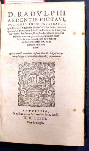 Lot 1310, Auction  117, Radulfus, In epistolas et evangelia sanctorum homiliae