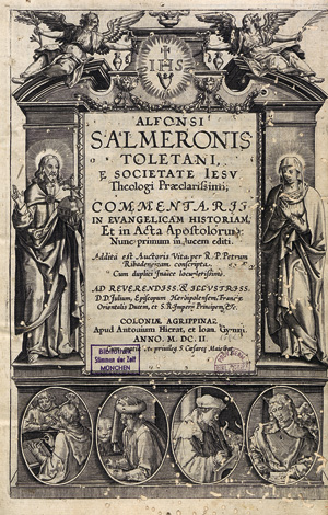 Lot 1314, Auction  117, Salmerón, Alfonso, Commentarii in evangelicam historiam et in acta apostolorum