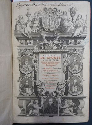 Lot 1324, Auction  117, Aponte, Laurentio de, In divi Matthaei evangelium commentariorum