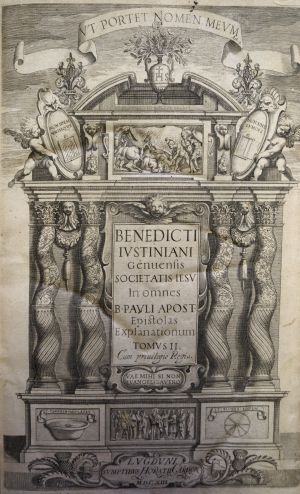 Lot 1382, Auction  117, Giustiniani, Benedetto, In omnes b. Pauli apostoli epistolas explanationes