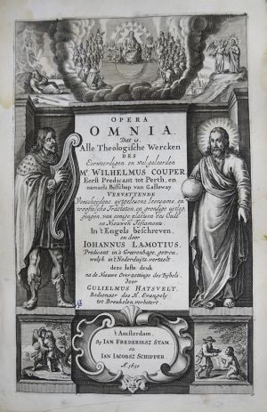 Lot 1455, Auction  117, Cowper, William, Opera omnia. Dat is, alle theologischen Wercken