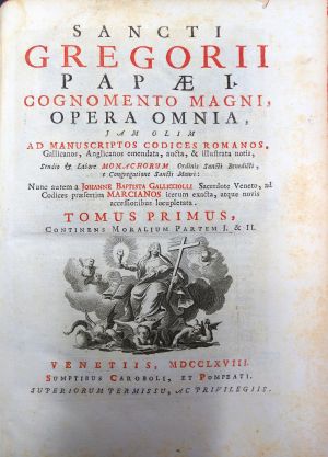 Lot 1464, Auction  117, Gregor I., Papst, Opera omnia