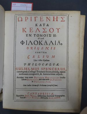 Lot 1565, Auction  117, Origenes, Kata Kelsu 