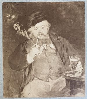 Lot 2663, Auction  117, Manet, Edouard, Porträt mit Widmung an Pissarro