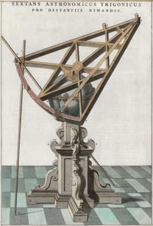 Lot 2810, Auction  117, Blaeu, Joan, Sextans astronomicus trigonicus pro distantiis rimandis