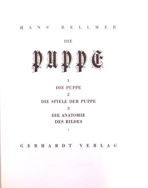 Lot 3025, Auction  117, Bellmer, Hans, Die Puppe
