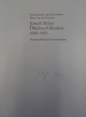 Lot 3027, Auction  117, Grinten, F. J. van der und Beuys, Joseph, Joseph Beuys - Ölfarben/Oilcolors 1936-1965