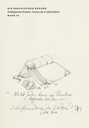 Lot 3119, Auction  117, Feuchtwanger, Lion und Zettl, Baldwin - Illustr., Die Einsamen (mit Originalzeichnung)