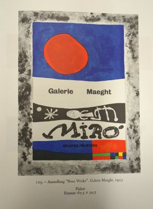 Lot 3298, Auction  117, Miró, Joan und Queneau, Raymond, Joan Miró. Der Lithograph. II 1953-1963.
