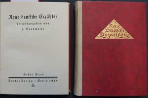 Lot 3356, Auction  117, Sandmeier, Julius, Neue deutsche Erzähler