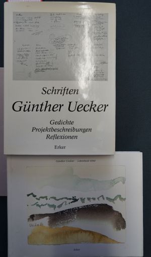 Lot 3395, Auction  117, Uecker, Günther, Schriften (und:) Schweigeskulptur - Widmungesexemplare