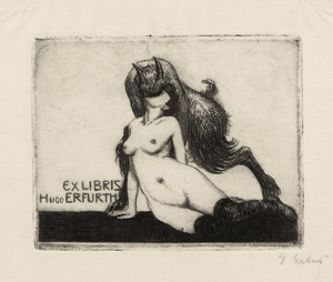 Lot 3445, Auction  117, Erotische Exlibris, Sammlung von 21 erotischen Exlibris in Orig.-Graphik