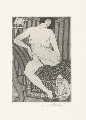 Lot 3490, Auction  117, Philipp, Martin Erich, Sammlung von 37 erotischen Orig.-Radierungen