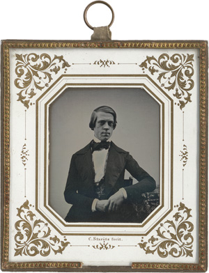 Lot 4042, Auction  117, Daguerreotypes, Portrait of a man