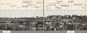 Lot 4359, Auction  117, World War I, Panoramic view of French Lombartzyde 