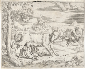 Lot 5010, Auction  117, d'Angolo, Giovanni Battista, Romulus und Remus