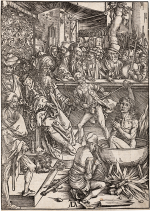 Lot 5056, Auction  117, Dürer, Albrecht, Marter des Evangelisten Johannes