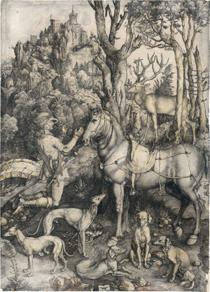 Lot 5075, Auction  117, Dürer, Albrecht, Der hl. Hubertus