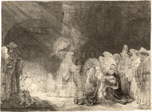 Lot 5159, Auction  117, Rembrandt Harmensz. van Rijn, Die Darstellung im Tempel