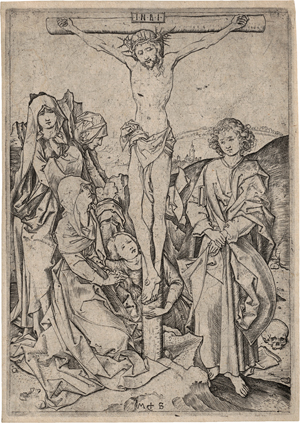 Lot 5190, Auction  117, Schongauer, Martin, Christus am Kreuz