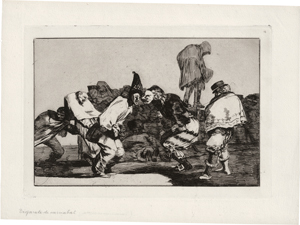 Lot 5258, Auction  117, Goya, Francisco de, Disparate de carnabal