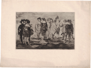 Lot 5355, Auction  117, Manet, Edouard, Les petits cavaliers