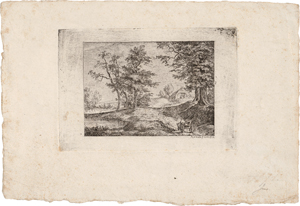 Lot 5374, Auction  117, Rumohr, Carl Friedrich Freiherr von, Landschaft mit Eselskarren