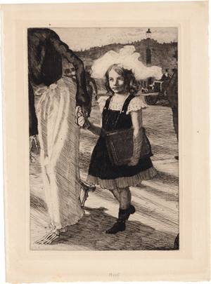 Lot 5421, Auction  117, Roux, Marcel, um 1900. Der Tod und das Mädchen